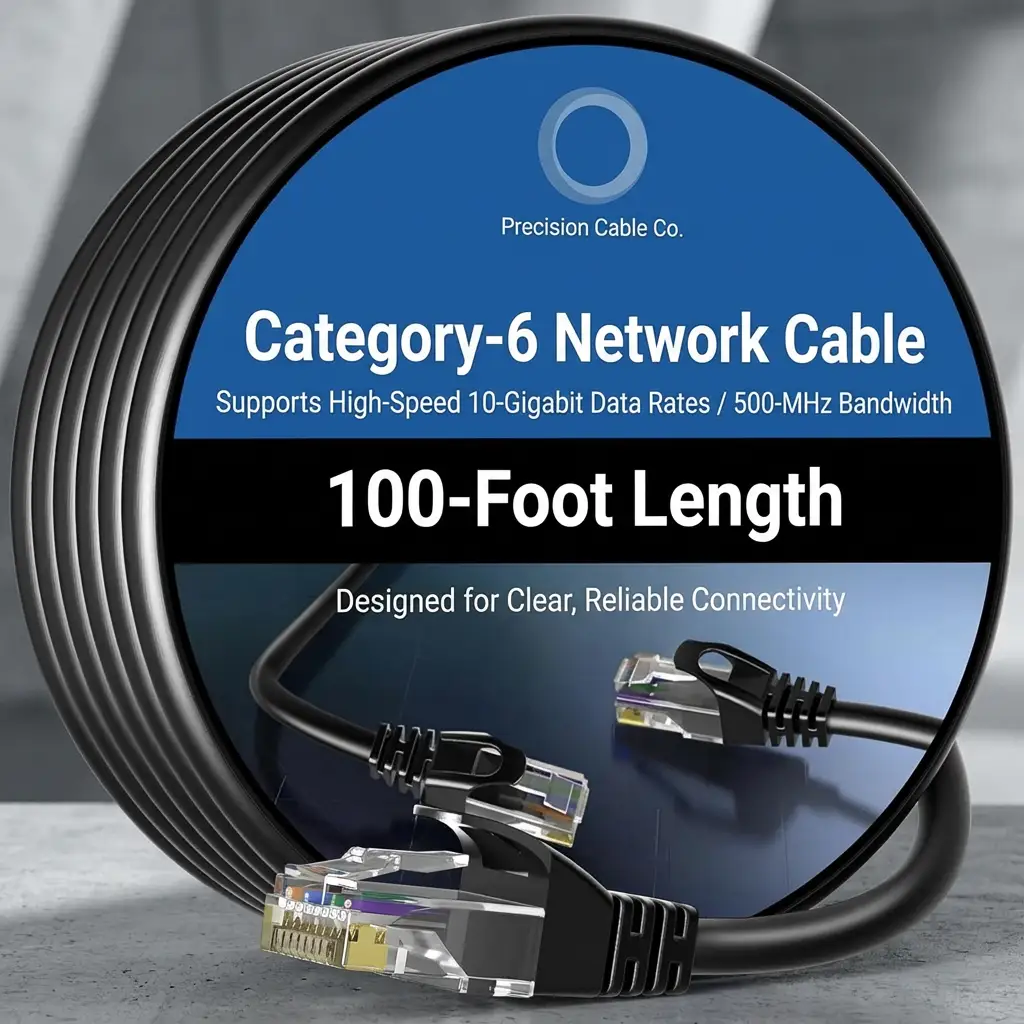 Cat 6 Ethernet Cable 100 ft